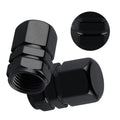 Hexagonal Aluminum Bicycle Tire Valve Covers