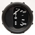 Faria Boat Trim Gauge 12828 Mercury Euro Black 2 Inch by Faria