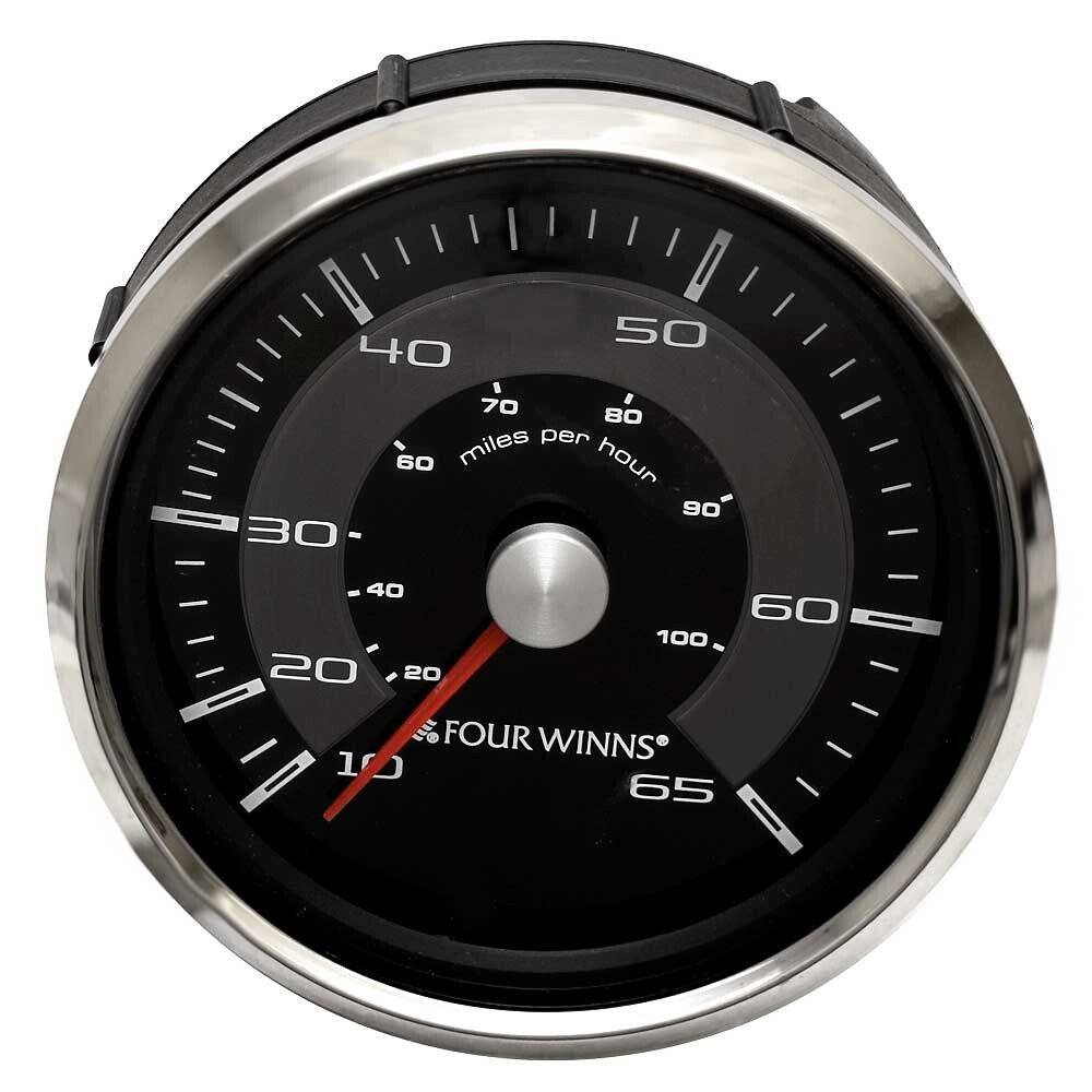 Boat Speedometer Gauge Faria Four Winns 4 1/4 Inch by Faria