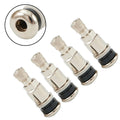 Foralloys Wheels Car Van Tyre Valve Metal Stainless Steel 11.3mm Hole