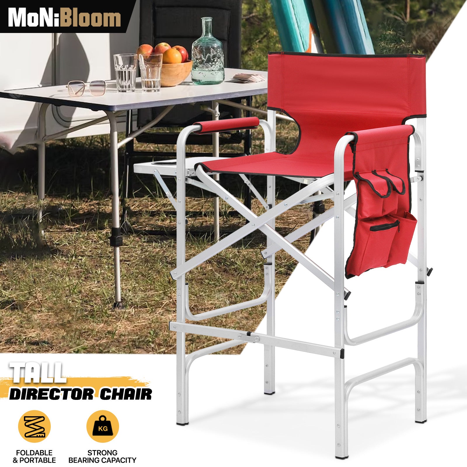Folding Director Chair for Outdoor Camping