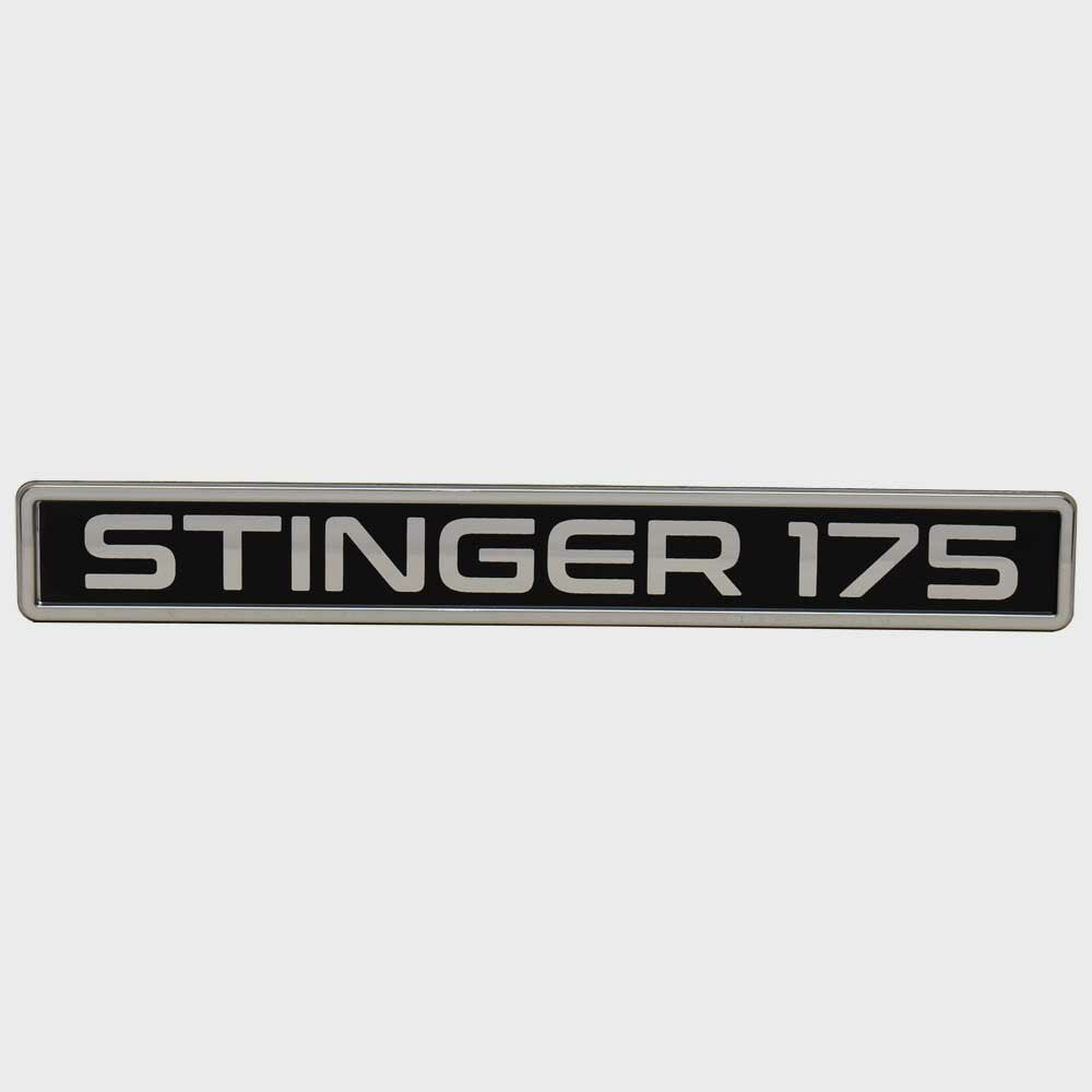 Lowe Boat Raised Emblem Decal Stinger 175 Black Sticker by Lowe