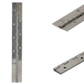 Boat Piano Hinge | Stainless Steel 12 x 1 1/2 Inch SilverOpens in a ne