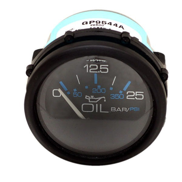 Faria Boat Oil Pressure Gauge GP9544A Chesapeake Black 2 Inch Marine by Faria