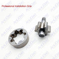 Fit Seadoo 1503 1630 Oil Pump Shaft Oil Pump Rotor 16mm 420837543