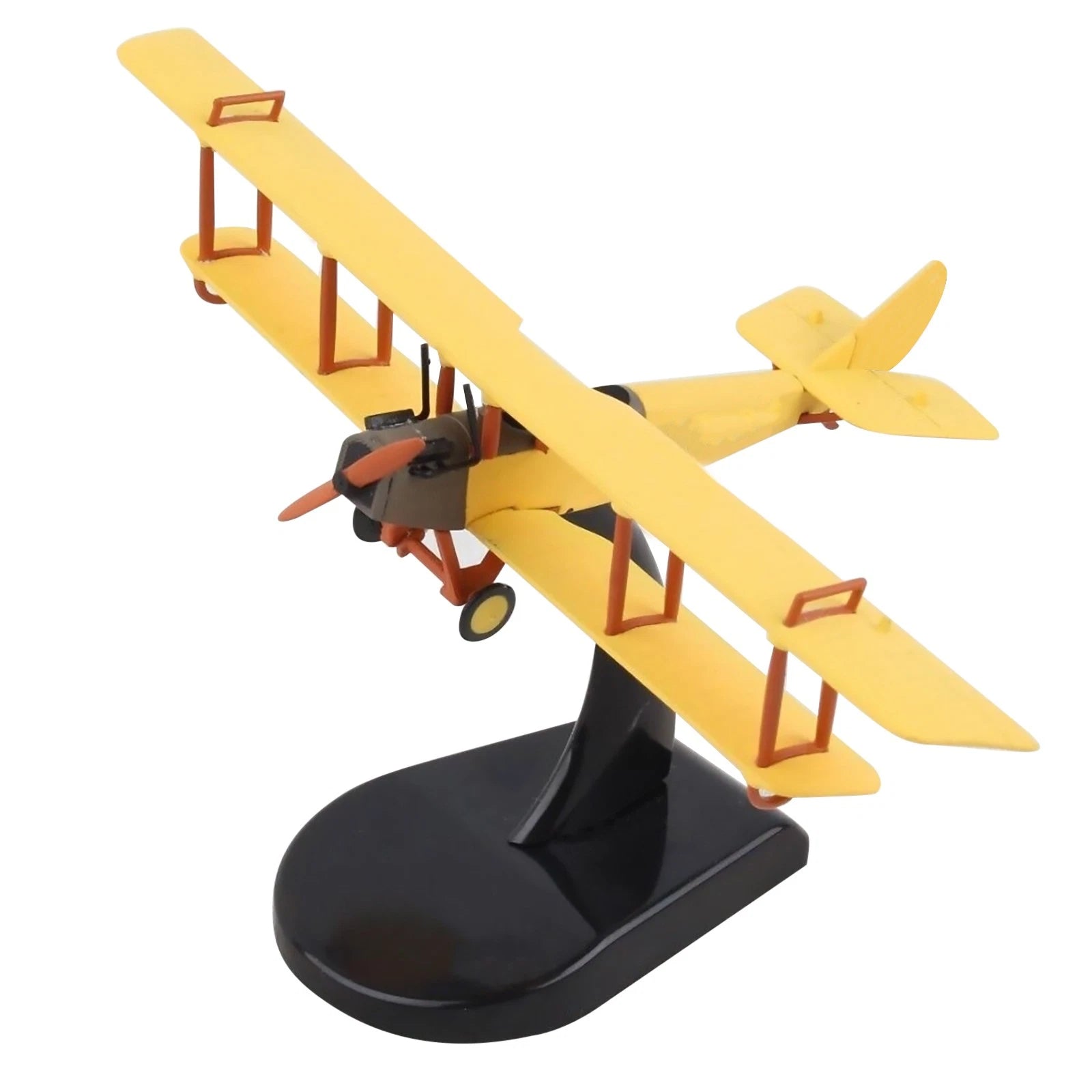 1/100 Scale Diecast Alloy Wwi Usa For Curtiss Jn-4 Jenny Biplane