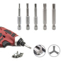 Y Shaped Screwdriver Bits 50mm Hex