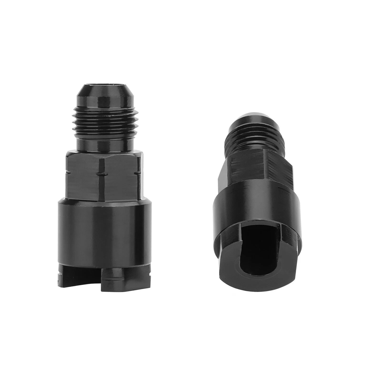2pack Fuel Line Efi Rail Adapter An6 To 5/16" & 3/8" Fittings Feed