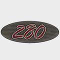 Chaparral Boat Raised Emblem Decal 280 S by Chaparral