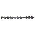 R7418 Fits Farmall Fits Cub" Side Emblem Fits Ih / Fits Farmall