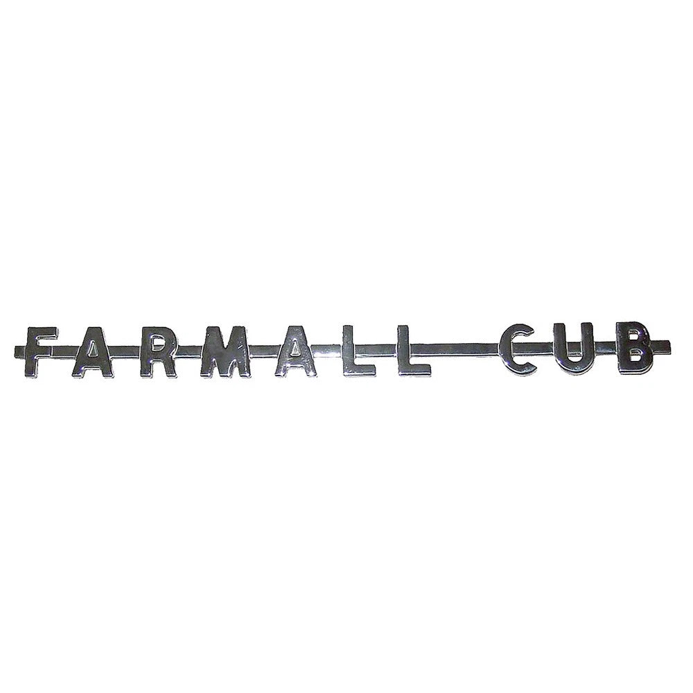 R7418 Fits Farmall Fits Cub" Side Emblem Fits Ih / Fits Farmall