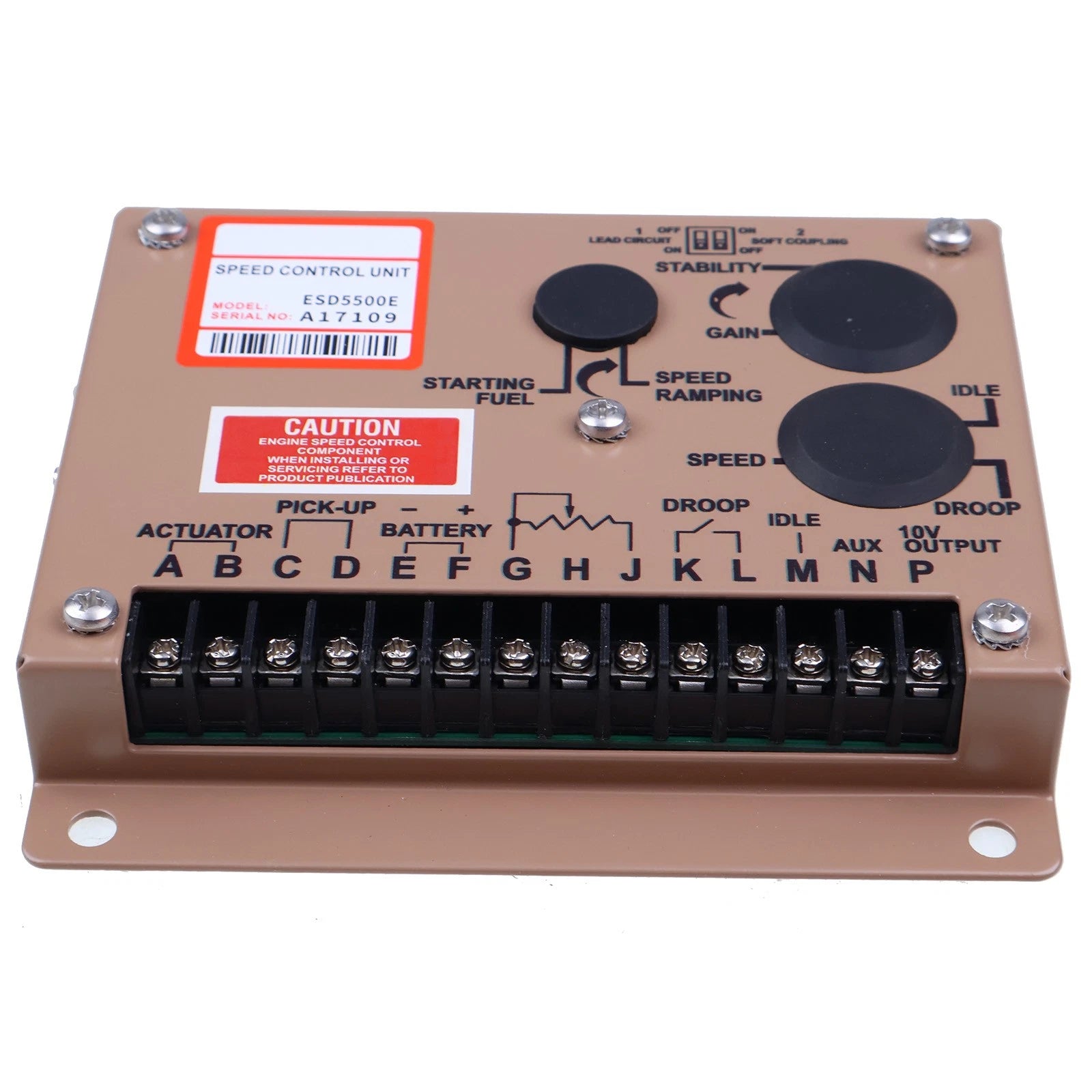 Electronic Engine Speed Controller Unit Governor Generator Esd5500e