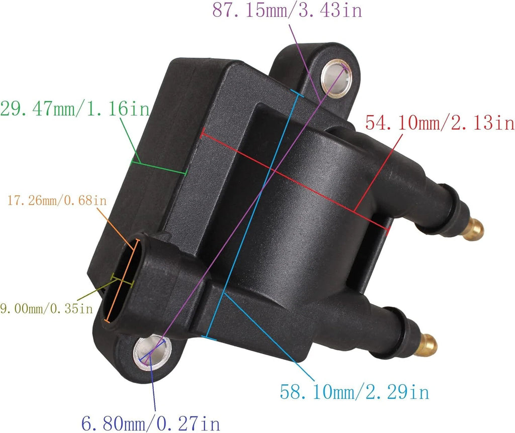 Ignition Coil for Mercury Mercruiser 4.5L/6.2L V6/V8 (35-500HP)