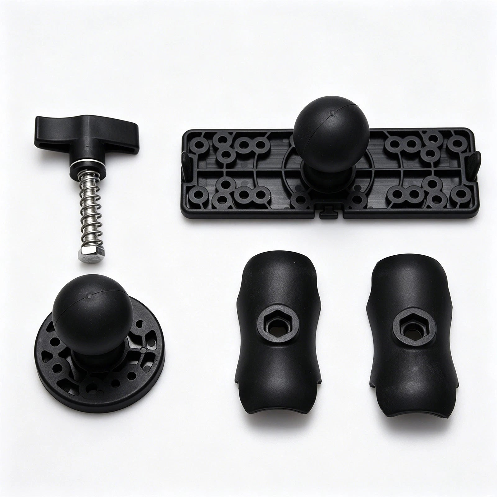Adjustable Fish Finder Mount For Trolling 360 Quick Release Fits For