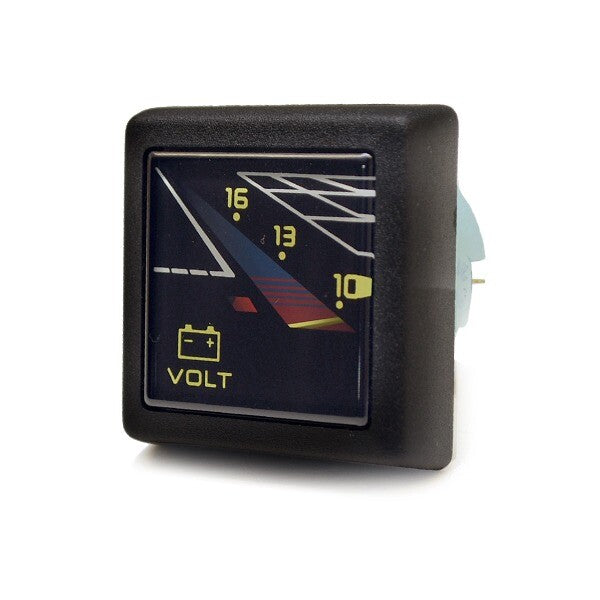 Volt Gauge Square Bezel 2 Inch Faria by Faria