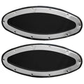 Boat Port Windows Custom 17 1/4 x 7 1/4 Inch Aluminum
