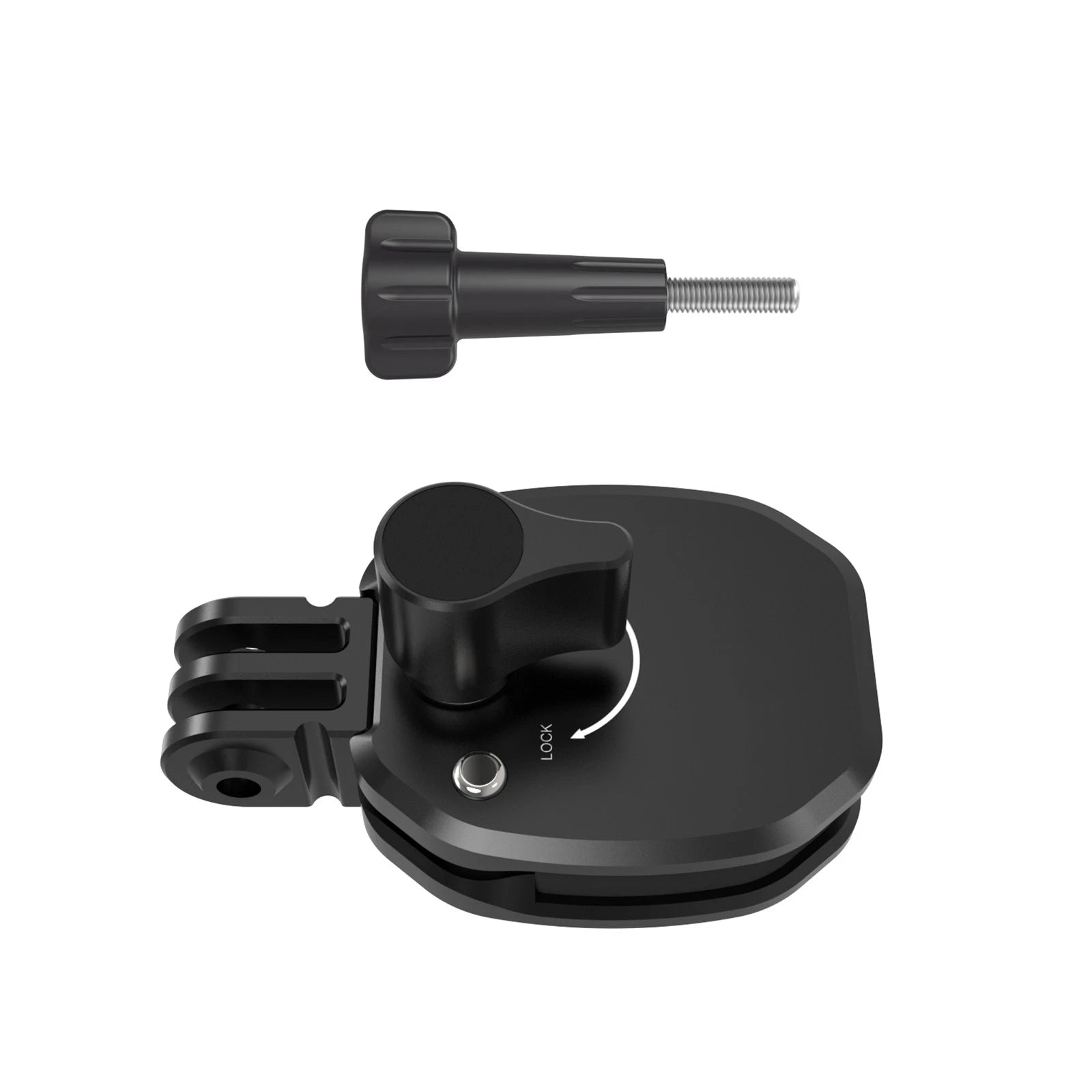 For Gopro Camera Cnc Aluminum Motorcycle Windshield Mount Clamp