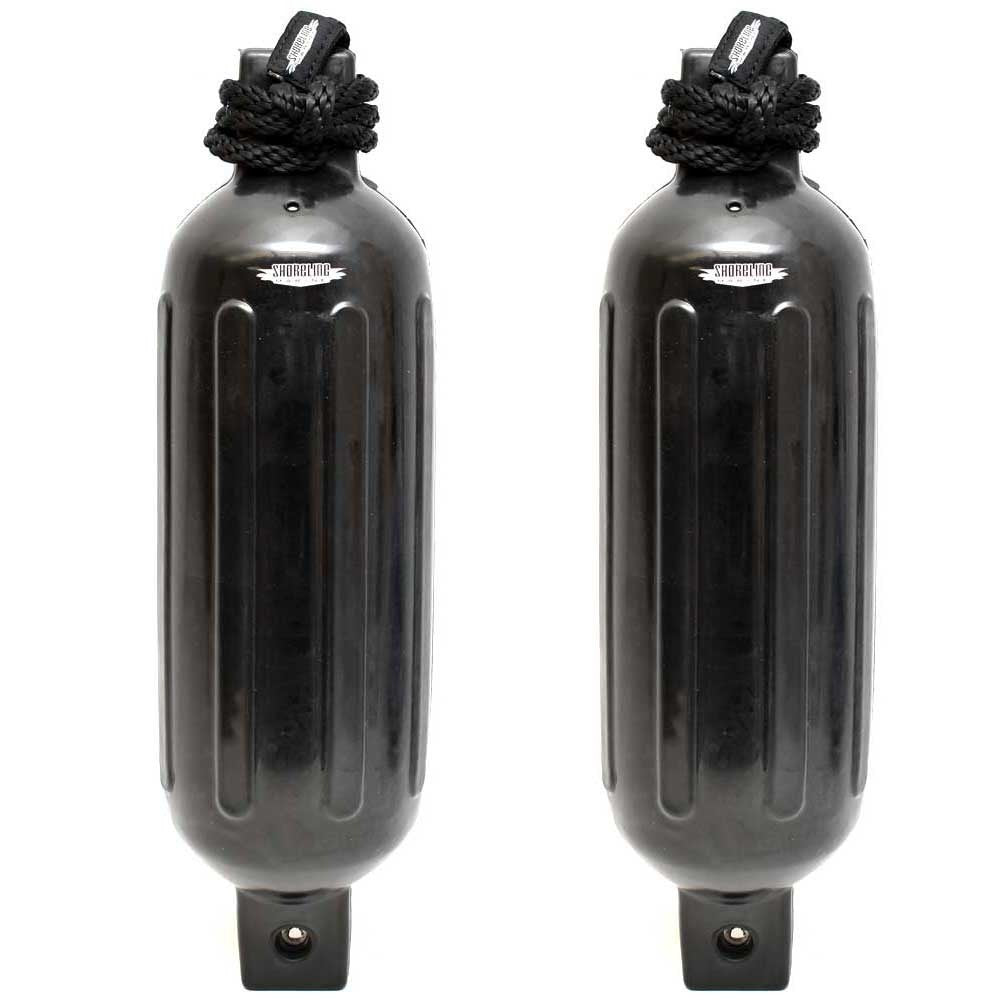 Shoreline Boat Fenders 5 1/2 x 20 Inch Black by Shoreline