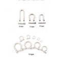 316/304 Stainless Steel D Type Shackle