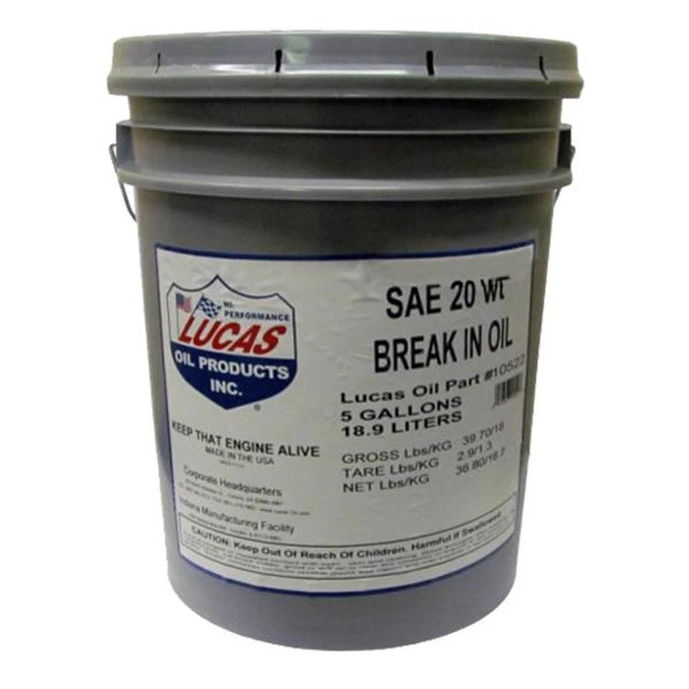 Luc10522 Sae 20 Engine Break-in Oil - 5 Gallon Pail Fits Ih / Fits