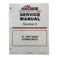 Mercruiser Hi-performance 90-840250, Vi-dry Sump Stern Drive Service