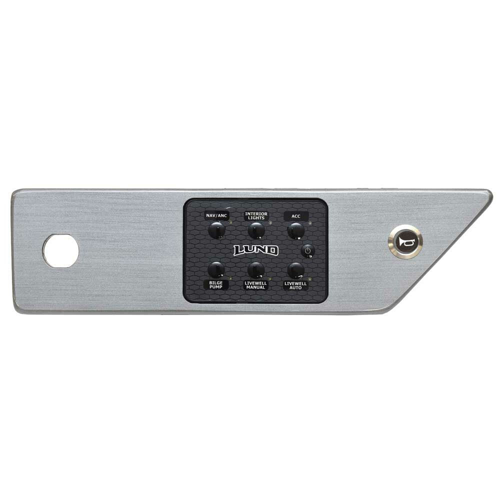 Lund Boat Dash Switch Panel Glossy Gray Plastic by Lund