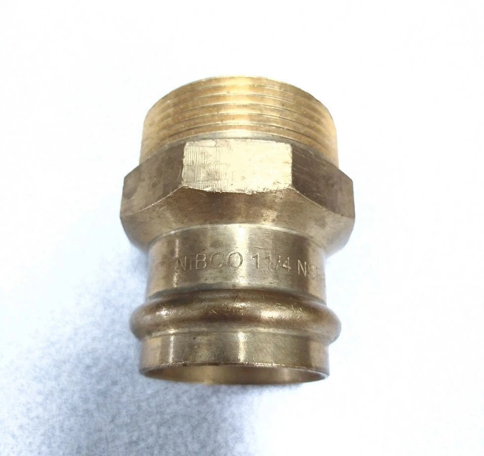 Nibco 11/4 Nsf-61, Upc Brass Fitting