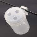 Fishing Rod Bait Feeder Cup Transparent Design