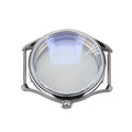 Silver 44mm Stainless Steel Watch Case For Eta6497/6498 Movement
