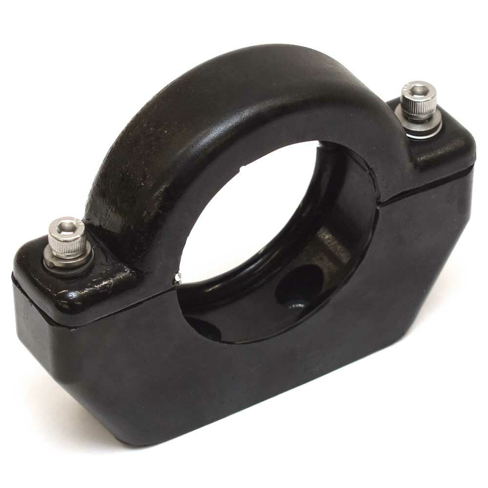 Tracker Boat Hose Clamp Bracket 166089 2 3/8 Inch Black Rubber by Tracker