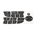 Radio Control Button Repair Sticker For Renault Long Lasting And
