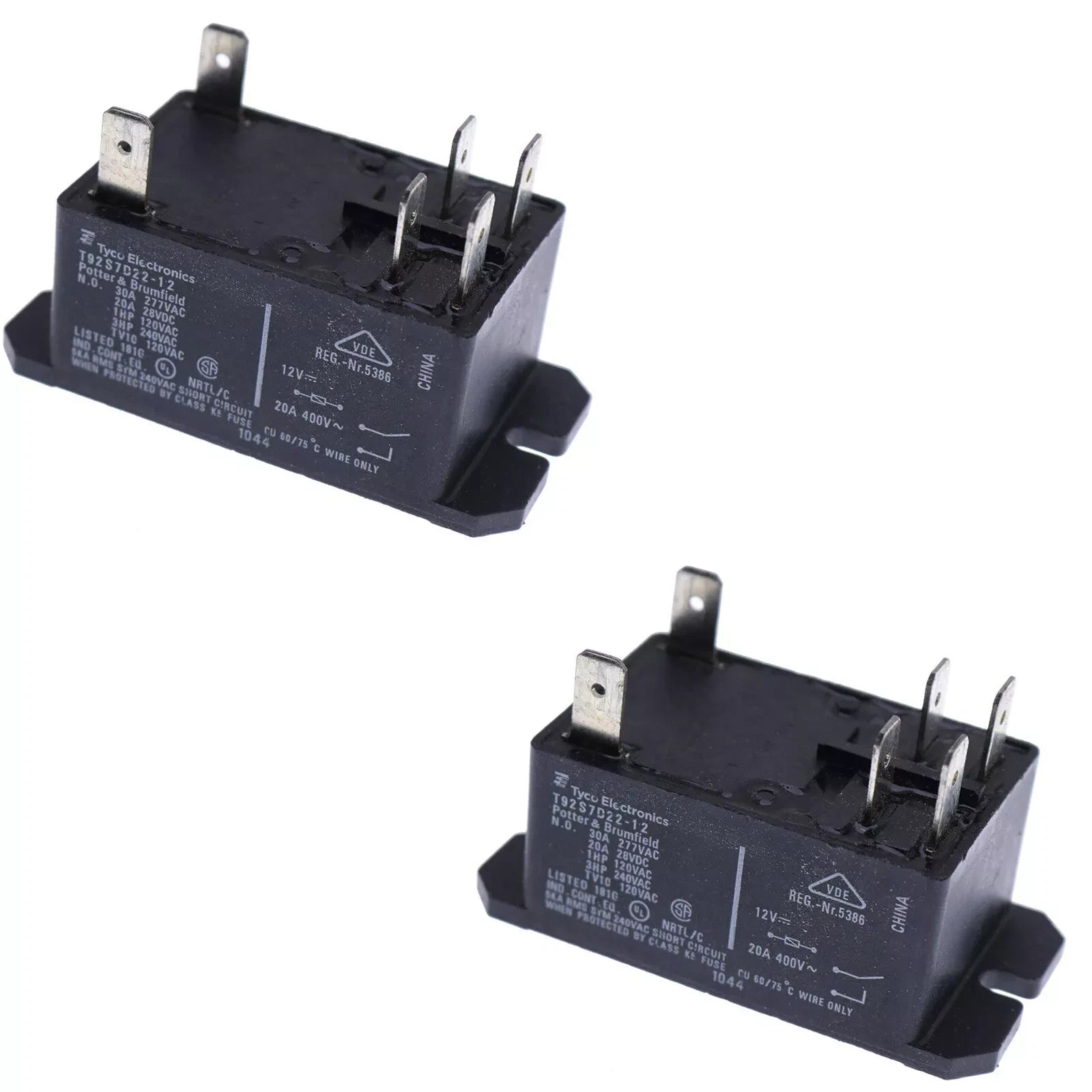 2pcs Power Relay T92s7d22-12 For Te Connectivity Dpst-no T92 Series