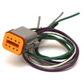Boat Female Deutsch Connector TE Connectivity 8-Pin by TE Connectivity
