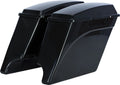 Harddrive Abs Stretched Saddlebags With Lids For Harley Davidson
