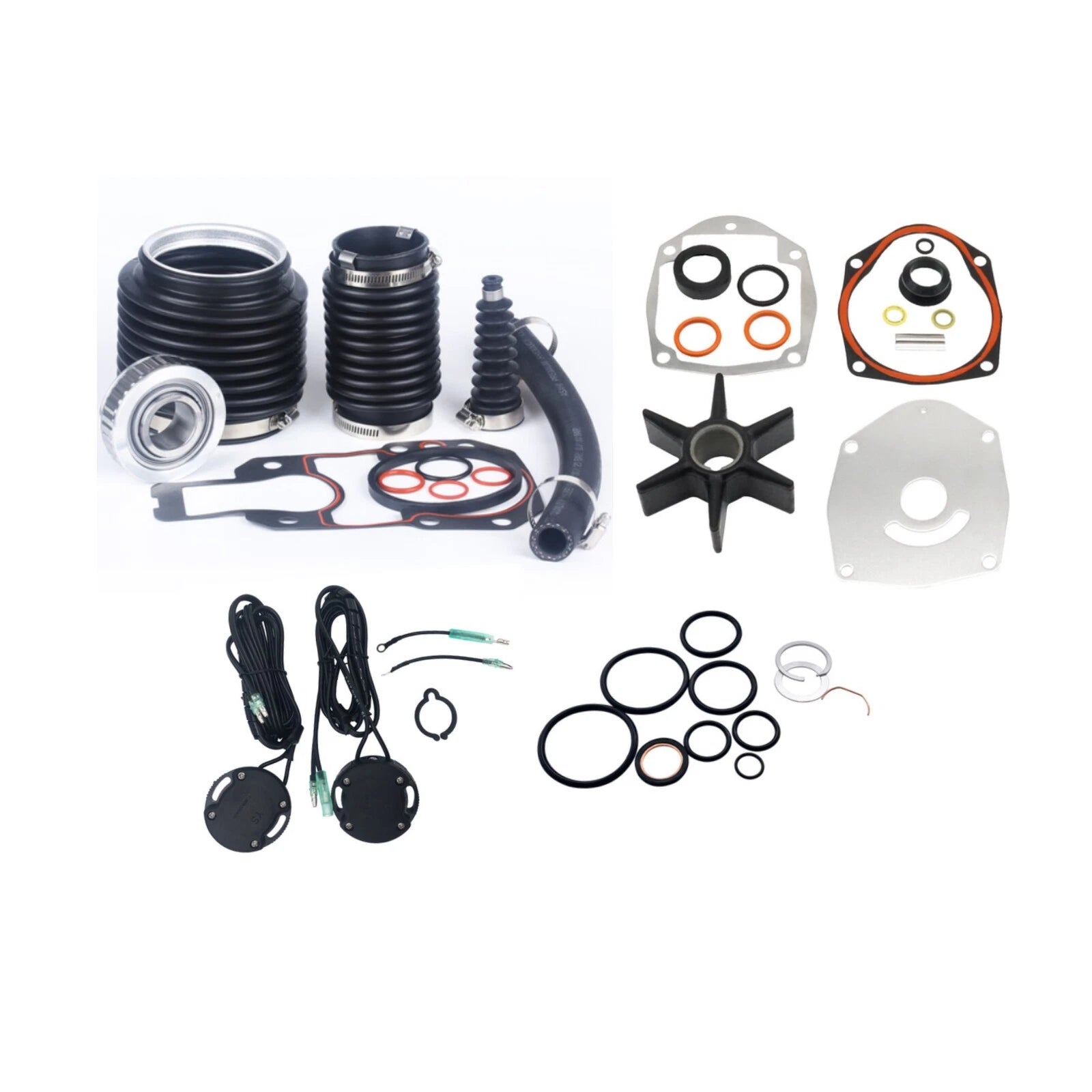 Mercruiser Alpha 1 Gen 2 Transom Bellows Repair Kit Repl 30-803099t1