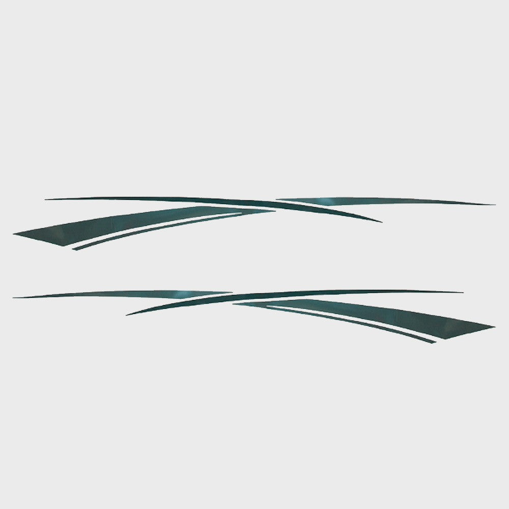 Tracker Boat Graphic Decals 161868/161869 | Green Stickers (Set of 2)O