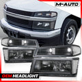 L+R Headlight Bumper Lamp for 2004-2012 Chevy/GMC Color