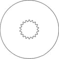 38b326 15" Brake Center Plate Fits John Deere Tractor 4010