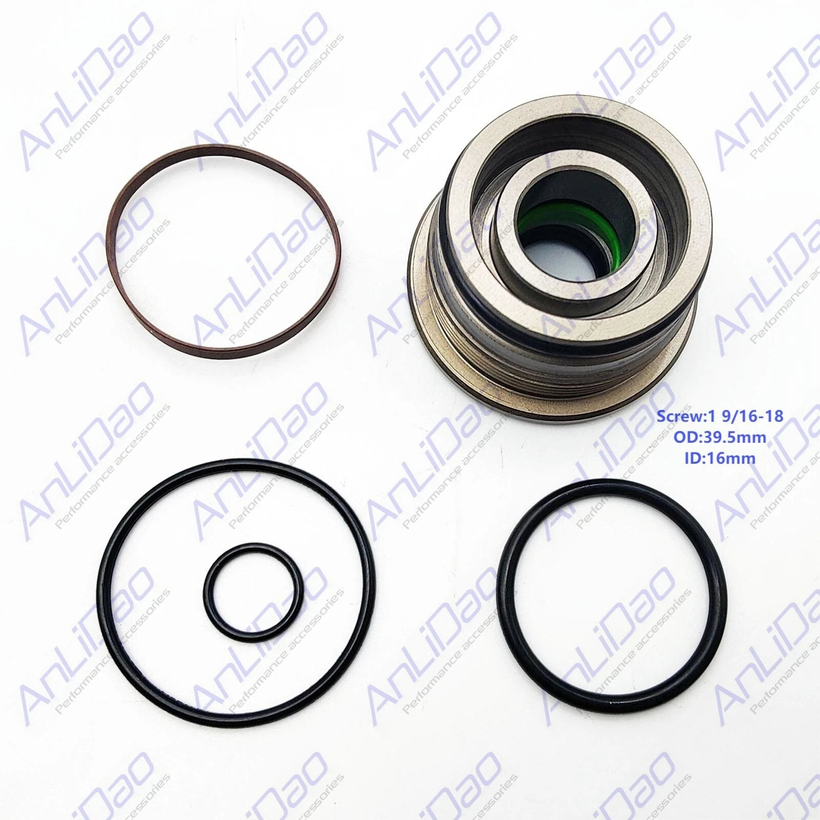 Replacement Fit Fit Volvo Penta Trim Repair Kit, Pre-sealed End Cap