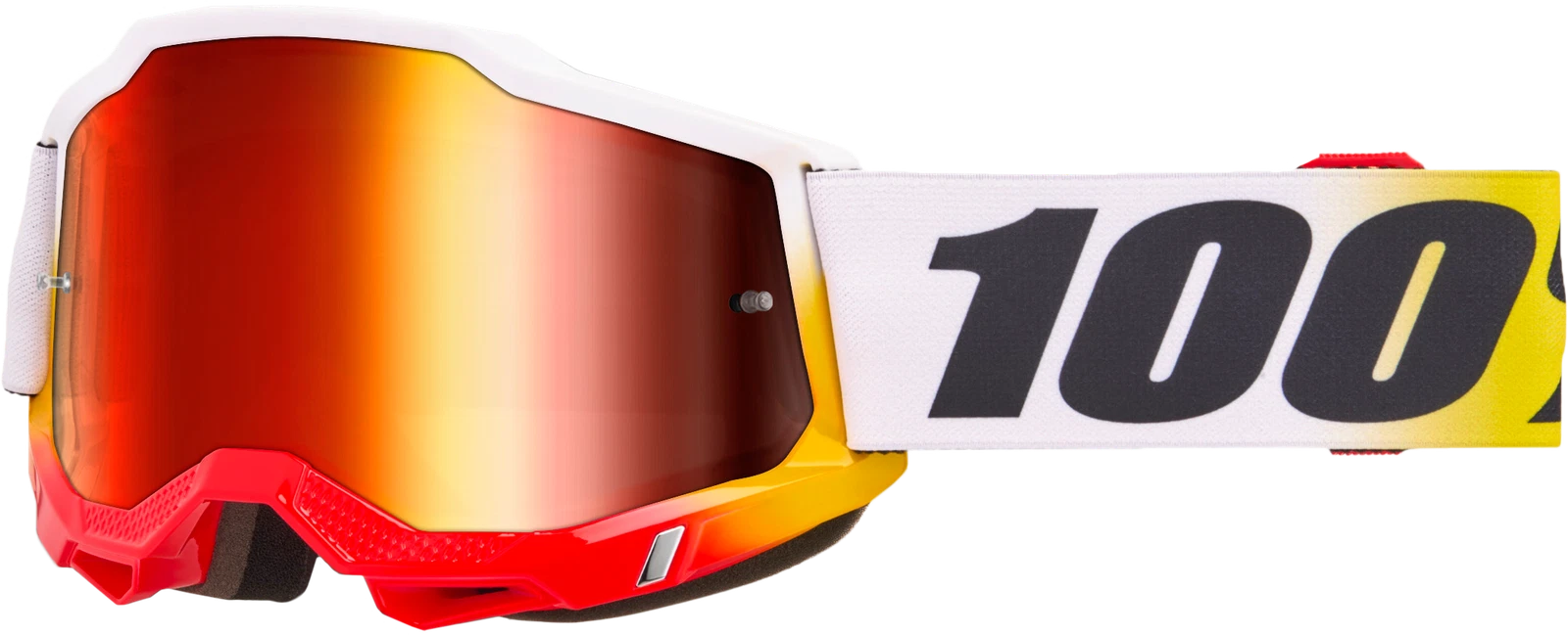 100-percent Accuri 2 Goggle Torken Mirror Red Lens Offroad Eyewear