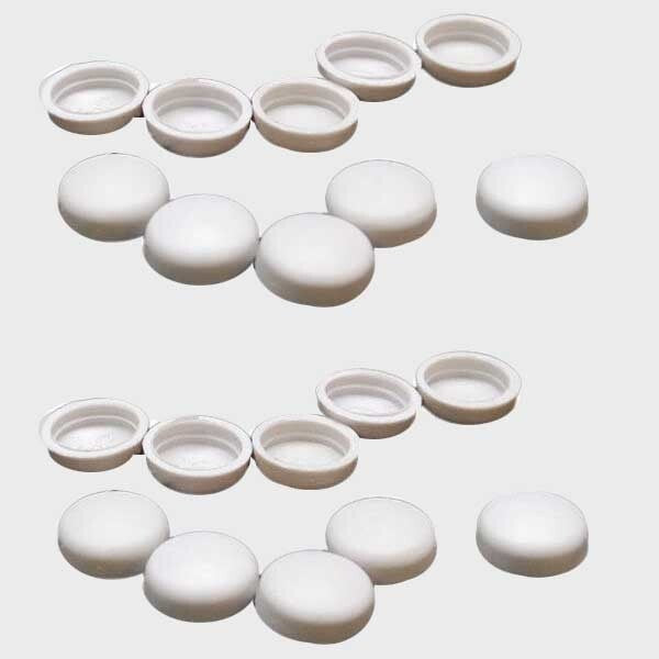 Sea Ray Boat Seat Snap Caps Gray by Sea Ray