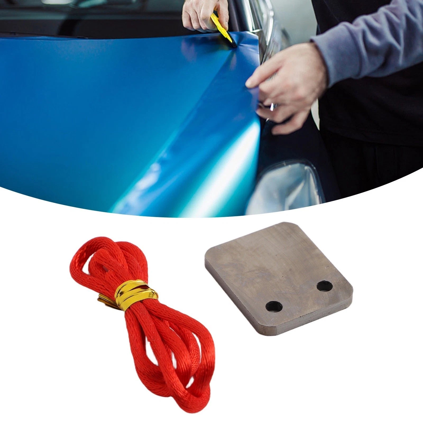 Diy Automotive Scratch Repair Scraper With Steel Construction For