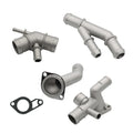 Aluminum Thermostat Housing Set Coolant Pipe For Golf 18t Oem