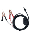 12V-24V 30A Crocodile Clip DC Power Lead for Starlink Mini with Switch