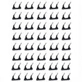 Set Of 40 Double Tine Rubber Tooth Fits New Idea Fits Pequea Fits