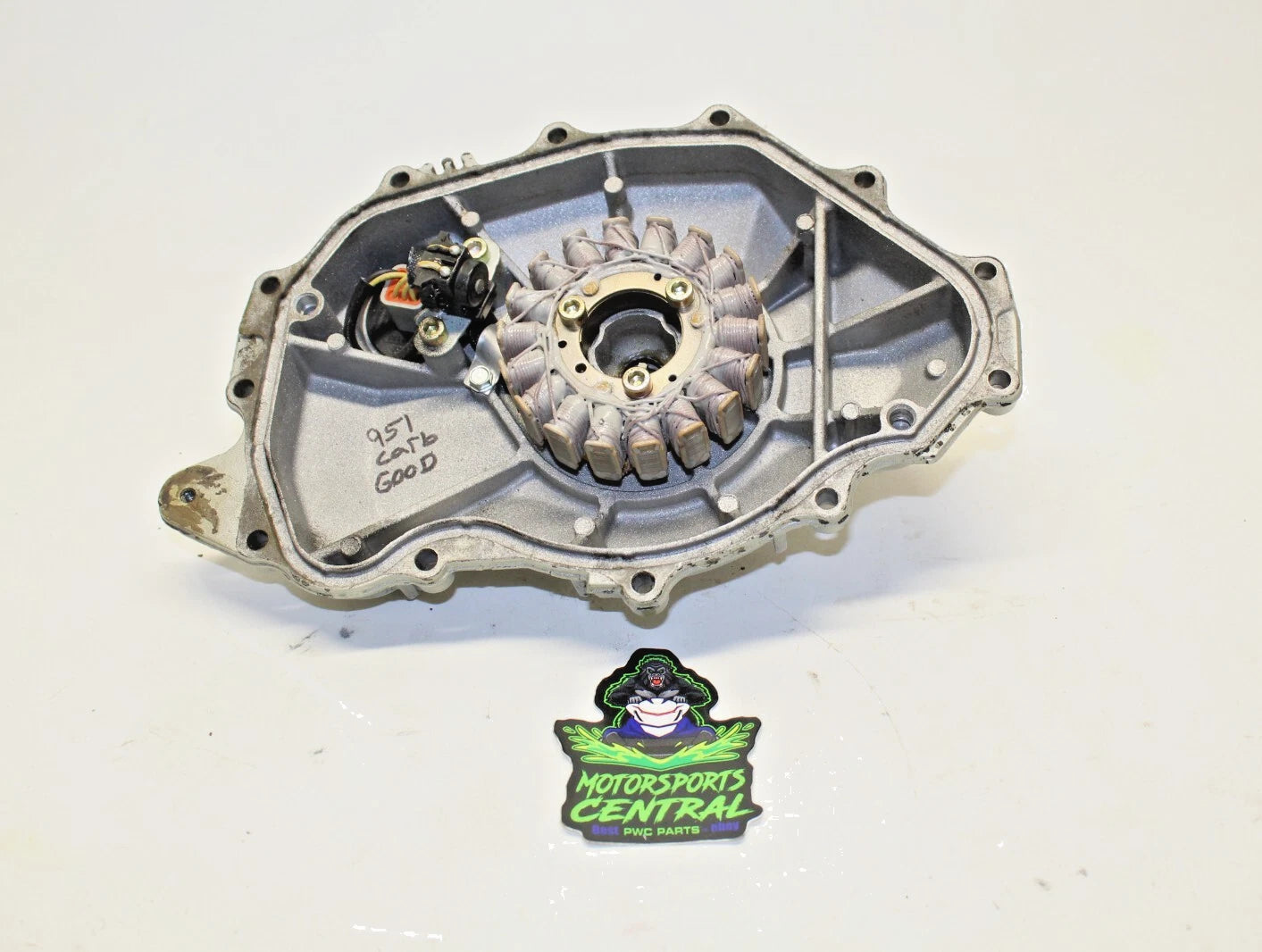Tested Good! Seadoo 951 947 Carb Stator Oil Pump Mag Cover Gtx Lrv Xp