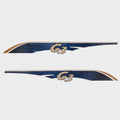 Boat Decals G3 105 3/4 Inch Navy by G3