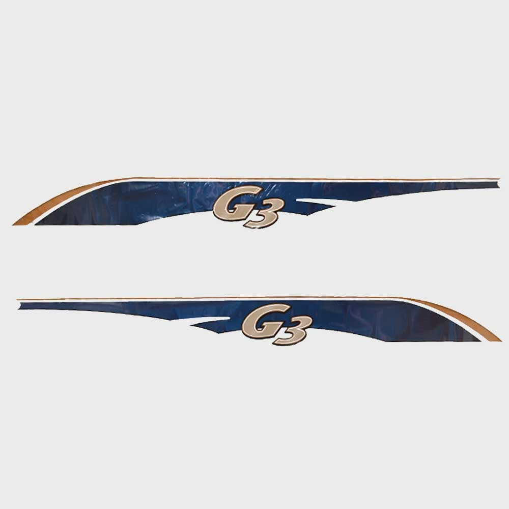 Boat Decals G3 105 3/4 Inch Navy by G3