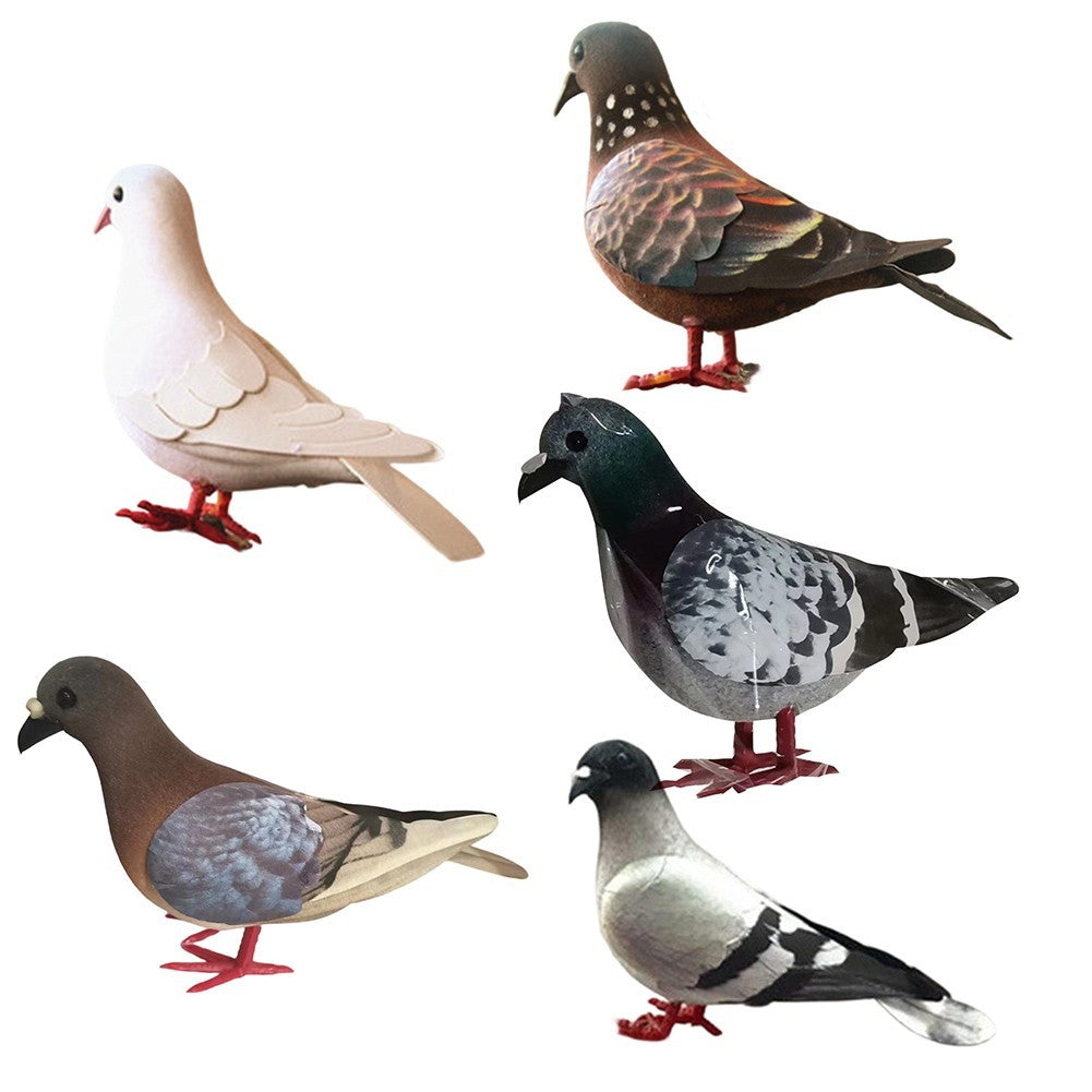 Foam Pigeon Model for Home Decor