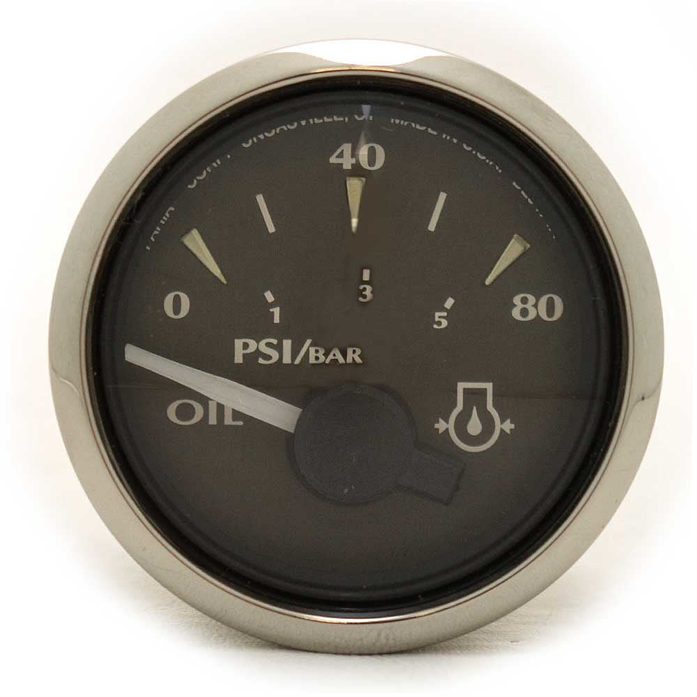 Faria Oil Pressure Gauge Maxum 2 Inch by Faria